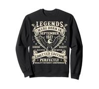 78 Year Old Bday Gifts For Men 78th Birthday September 1947 Sweatshirt