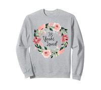 78 Years Loved Women Men 78 Years Old 78th Birthday Sweatshirt