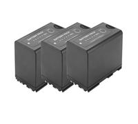 7800mAh BP975 Battery，Compatible For Canon，for EOS C100 C300 C500 XLH1 XHG1 XHA1 XL2 XM2 ES420V ES75 ES8200V XF205 XF300(3 Pcs Battery)