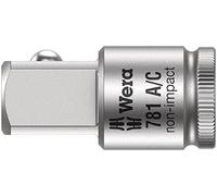 Wera Socket Adaptor 1/4" Female to 1/2" Drive Male Connection 781 A/C Zyklop