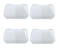 78160 Spa Neck Pillow Fit for 2018 - Current Hot Spring Limelight Collection Spas Beam BMI & BMII, Flair, Flash, Prism, Pulse, 10.5" L x 6.25" W, Gray, Hot Tub Spa Head Rest 5-Years Replacement 4 PACK