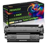 7833A002 Compatible for Canon Toner Cartridges with Chip Fax L380 Fax L400 Fax L380S Fax L390 I-Sensys Fax L Printers (1 Pack Black)