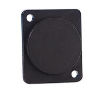 7839 - Plastic Blank Panel black