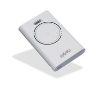 787007 FAAC Remote Control Automation Gates XT2 433 SLH LR 2 Channel White 433 MHZ