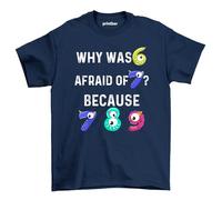 789 Numbers Day Math Kids T-Shirt - Hilariously Confusing! 100% Cotton, Unisex Design - Perfect for Math Wizards & Number-Nervous! Navy