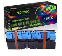 78C0W00 Compatible for Lexmark Waste Box with Chip C2240 C2325 C2425 C2535 CS420 Series CS421 adn CS 421 Printers (1 Pack Black)