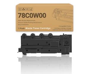 78C0W00 Waste Toner Container Compatible for Lexmark C2325dw C2425dw C2535dw CS421dn CS521dn CS622de CX421adn CX522ade CX622ade CX625adhe MC2325adw MC2425adw MC2535adwe Printers 1 pack