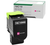 78C10 78C10M0 Magenta Compatible Toner Cartridge Replacement for Lexmark CS421 CX522 CX622 CS521 CX421 CX521 CS522 CX625 Printer (1 Pack