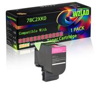 78C2XK0 Compatible for Lexmark Toner Cartridge with Chip CX421adn CS421dn CX625ade CS521dn CX522ade CX625adhe CS622de Printers (1 Pack Magenta)