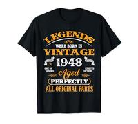 78th Birthday Gift Legend Born in 1948 78 for Years Old T-Shirt