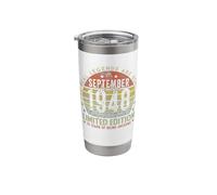 78th Birthday Legends September 1996 Vintage 78 Years Old Stainless Steel Insulated Tumbler