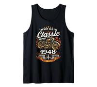 78th Birthday man Gift Motorcycle Motorcyclist Biker 1948 Tank Top