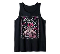 78th Birthday Queen Chapter 78 Fabulous Since 1948 Women Tank Top