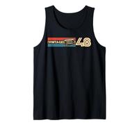 78th Birthday Retro Vintage 1948 Men Women Tank Top