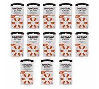 78x Rayovac 312 Hearing Aid Batteries Value Pack PR41 DA312
