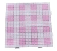 78x78 Pins Fuse Beads Boards 2.6mm Heat Resistant Hama Beads Pegboards DIY Reusable Melting Craft Supplies(Pink)