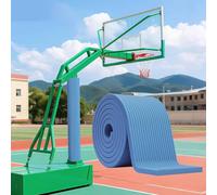 79" Basketball Pole Pad, Basketball Pole Padding For Player Protection, Extra-wide Self-adhesive Safety Pads, Wrap Around Garage Post Protective Covers(Blue,1PC Wide 7.87 Inch)