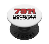 79?! I Demand A Recount Funny 79th Birthday PopSockets Adhesive PopGrip