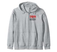 79?! I Demand A Recount Funny 79th Birthday Zip Hoodie