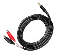 79-Inch Trail Camera Power Cable: 4.0x1.7mm DC Plug, External Power Cord with Alligator Clips, Compatible with Tactacam Reveal X, XB, SK, Snyper Cameras, etc. - Durable Trail Game Cameras Accessory