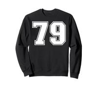 79 Number Seventy-Nine Team Sports Graphic Varsity Matching Sweatshirt