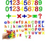 79 PCS Magnetic Letters and Numbers Set, Magnetic Letters, Colourful Magnetics Letter and Numbers for Whiteboard, Refrigerator, Message Board for Aldults,Children