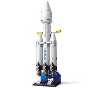 79-Piece Rocket Ship Building Blocks Set | STEM Educational Space Toy for Kids Ages 6-12 | Creative Construction Kit for Solo & Group Play | Compatible with Major Brands