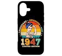79 Year Old Legendary Since 1947 Awesome 79th Birthday Women Case for iPhone 17