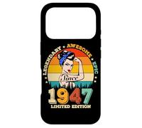 79 Year Old Legendary Since 1947 Awesome 79th Birthday Women Case for iPhone 17 Pro