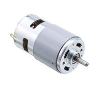 795 Dc Motor, 100W 12V High Speed Large Torque DC Motor, High Torque Electric Micro Speed Reduction Geared Motor Eccentric Output Shaft Gearbox
