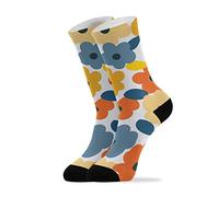 799 Women Mens Socks Flowers Rainbow Wildflowers Dress Socks Soft Sport Sock Hard Wearing Football Socks Work Socks, For Outdoor, Sports, Yoga