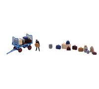 Busch 79910 - 1/87 / H0 Action Set: Platform Trolley - New