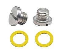 79953Q04 Oil Vent Plug for Mercury Outboard MerCruiser Sterndrive 2 PCS Lower Unit Gearcase Oil Drain Plugs Screw and Gasket 10-79953A2 18-2244