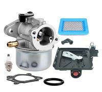 799868 Carburetor fits Briggs & Stratton 498170 799872 694202 497586 498254 790821 Carburetor - Carburetor 14111 +795259 Air Filter Cleaner Primer Base By LEIMO