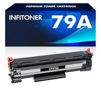 79A CF279A Black Toner: 1-Pack Compatible for HP Pro MFP M26nw M26a M12w M12a Printer