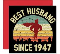 79th Anniversary Card for Husband from Wife, Best Husband Since 1947