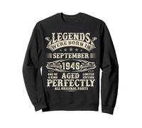 79th Birthday Gifts For Men 79 Year Old Bday September 1946 Sweatshirt