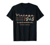 79th Birthday Gifts for Men September 1946 79 Year Old Bday T-Shirt