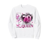 79th Birthday Queen Pink Wine 79 Years Old Women Girls Sweatshirt