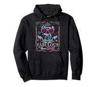 79th Birthday Women Cheers to 79 Years Fabulous Since 1947 Pullover Hoodie