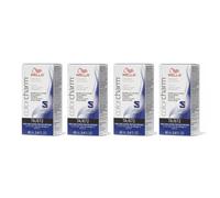 (7A/672 - pack of 4) Wella 12AA Nordic Blonde Color Charm Permanent Liquid Haircolor