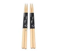 7A Drum Sticks, 2 Pairs Maple Wood 7A Drumsticks with Nylon Tip, Percussion Instrument Accessories for Snare Drums, Practice Drums, Stage Performance