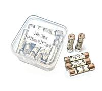 7A240V, 7Amp fuse, BS1362,ceramic fuse,British Plug Fuse BS1362, 6.3x25 mm 0.25x1Inch, Ceramic Tube Cartridge Fuses, (20 PCS) (7A)