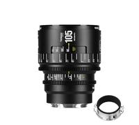 7artisans 105mm T2.1 Infinte Series Professional Full Frame Manual Cine Lens Compatible for EF Mount for Photography Filmmaking, Black