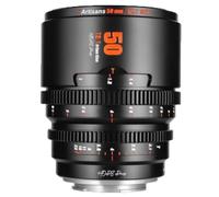 7artisans 10mm/16mm/25mm/35mm/50mm/85mm T2.1 Cine Lens for Fuji X Mount APS-C 260° Ultra Long Focus Large Aperture Prime Mirrorless Camera Lens for Portraiture/Street Photography/Humanistic(50mm)