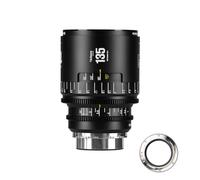 7artisans 135mm T2.4 Infinte Series Professional Full Frame Manual Cine Lens Compatible for PL Mount for Photography Filmmaking,Black