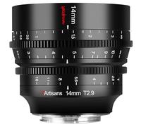 7artisans 14mm T2.9 Cine Lens Full Frame Camera Lens Wide Angle Large Aperture 270° Focusing Stroke for Canon RF Mount Mirrorless Cameras