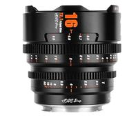 7artisans 16mm T2.1 Cine Lens APS-C fixed focus film lens wide angle, large aperture for Fujifilm X-Mount,black