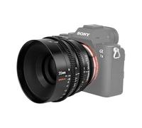 7artisans 35 mm T2.0 Cine Lens Full Format Large Aperture 270° Focus Drop ED Glass for Sony E-Mount FX3 A7S A7S2 A7S3 A7M2 A7M3A7M4 A1 A7 A9II A7R A7R2 A7R2 3A7R4. A7RIV A7C A6400 ZVE-10