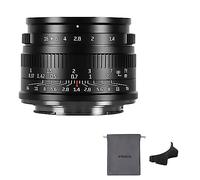 7artisans 35mm F1.4 Mark II APS-C Manual Focus Fixed Lens Large Aperture Compatible with Olympus and Panasonic MFT M4/3 Mount Cameras